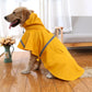 Reflective Waterproof Dog Raincoat - Safety Zipper