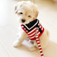 Adjustable Dog Harness - Striped Vest with LED