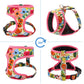 Padded Nylon Harness and Leash Set - Small Dogs