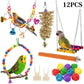13pcs Bird Toys Chewable Parrot Bird
