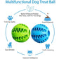 Hollow Rubber Dog Ball - Treat Dispenser Toy