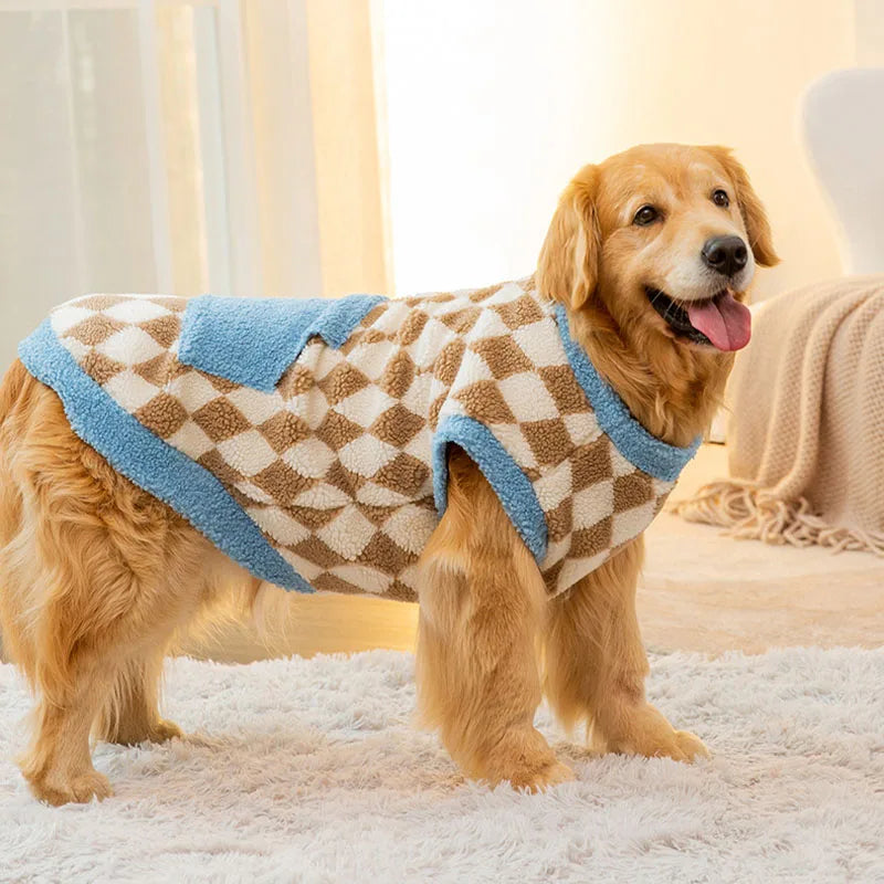 Large Dog Winter Fleece Coat - Trendy Fashion