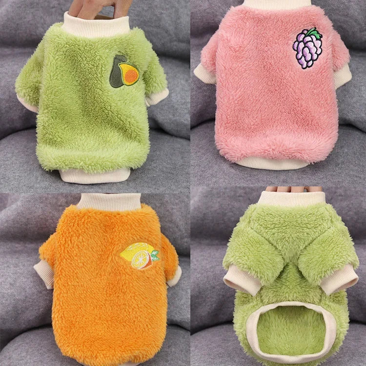 Fleece Dog Clothes - Small Breeds