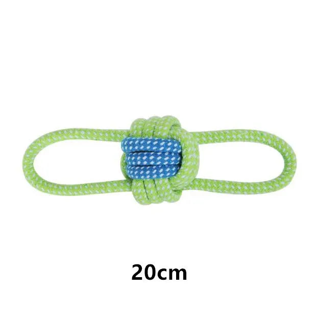 Rope Ball Pull Toy - Interactive Dog Play