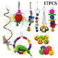 13pcs Bird Toys Chewable Parrot Bird