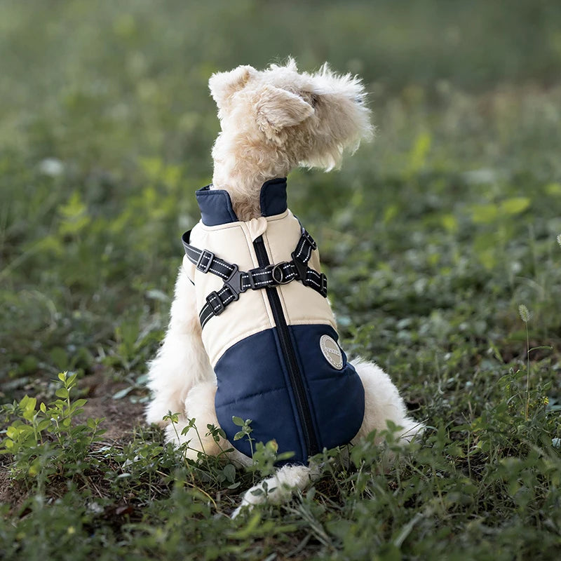 Winter Pet Vest - Semi-Fitted Dog Coat