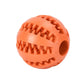 Hollow Rubber Dog Ball - Treat Dispenser Toy