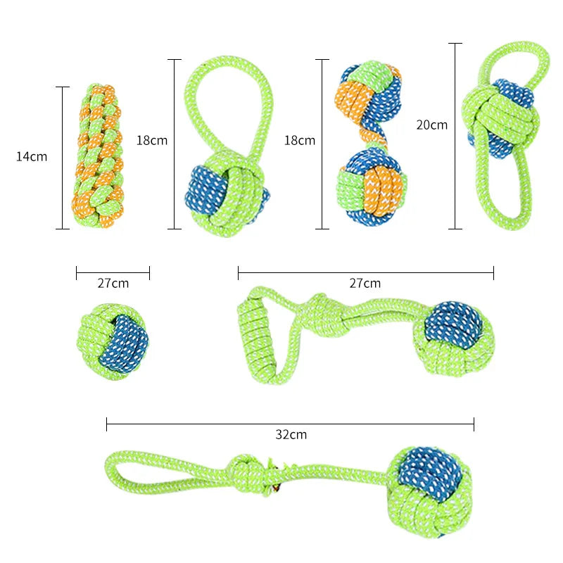 Rope Ball Pull Toy - Interactive Dog Play