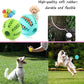Hollow Rubber Dog Ball - Treat Dispenser Toy
