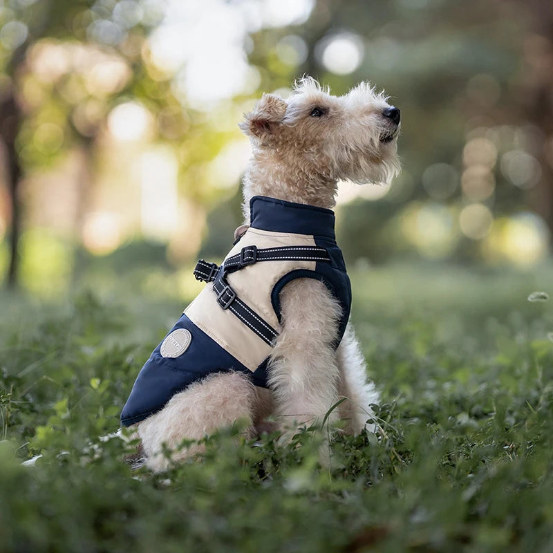 Winter Pet Vest - Semi-Fitted Dog Coat