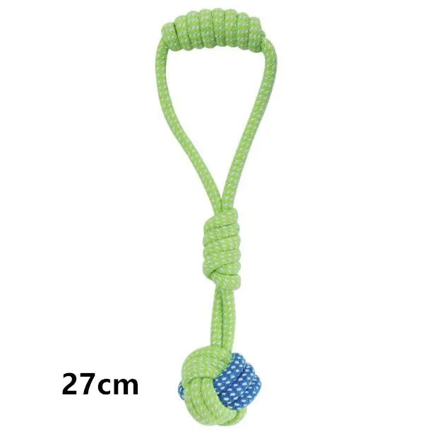 Rope Ball Pull Toy - Interactive Dog Play