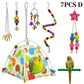 13pcs Bird Toys Chewable Parrot Bird