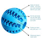 Hollow Rubber Dog Ball - Treat Dispenser Toy