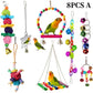 13pcs Bird Toys Chewable Parrot Bird