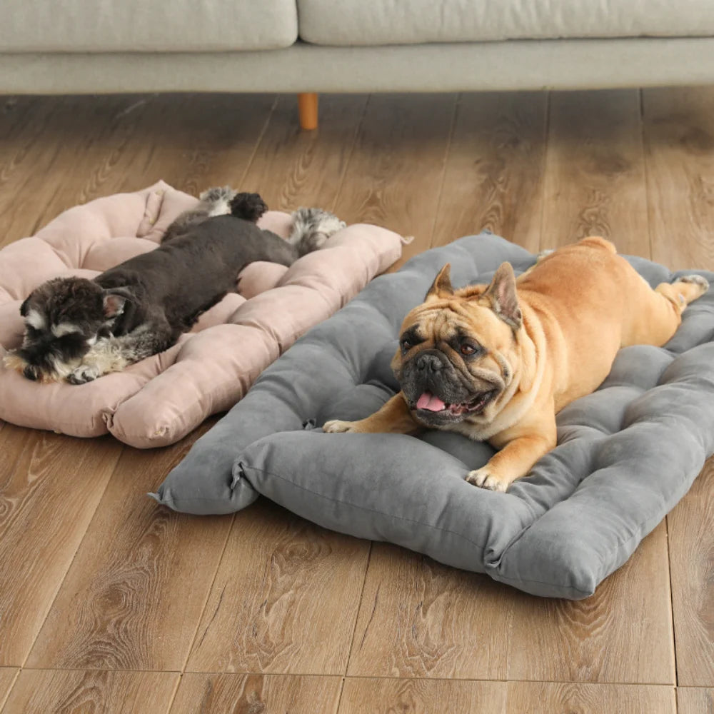 3-in-1 Convertible Dog Bed - Breathable Cotton