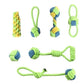 Rope Ball Pull Toy - Interactive Dog Play