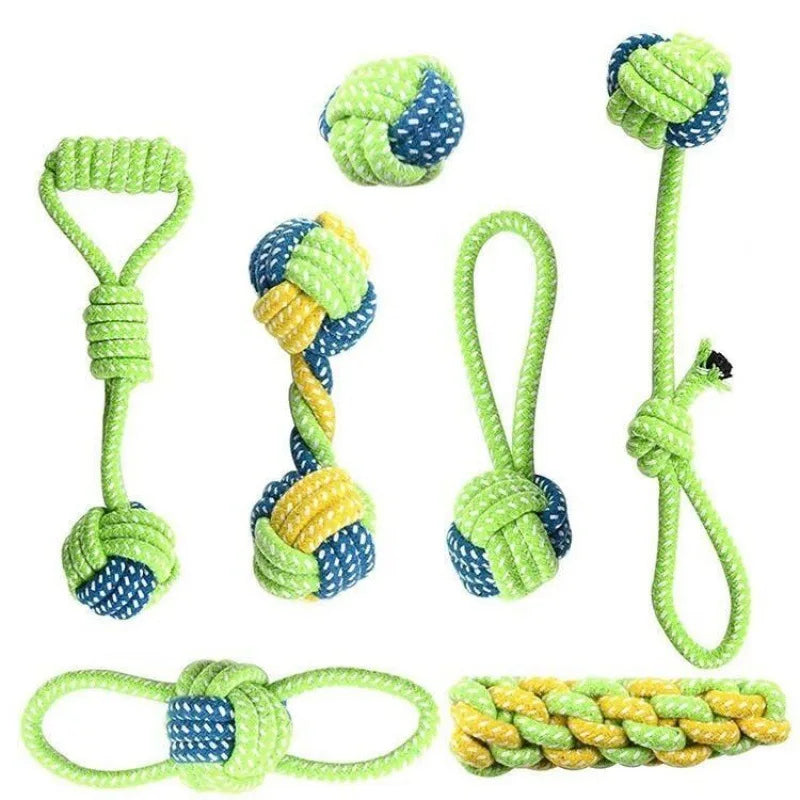 Rope Ball Pull Toy - Interactive Dog Play
