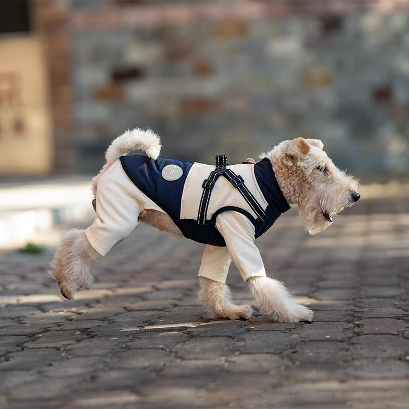 Winter Pet Vest - Semi-Fitted Dog Coat