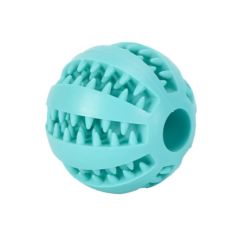 Hollow Rubber Dog Ball - Treat Dispenser Toy